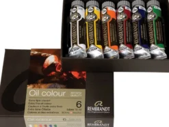 Rembrandt Olje – Startsett – 6 tuber 15 ml