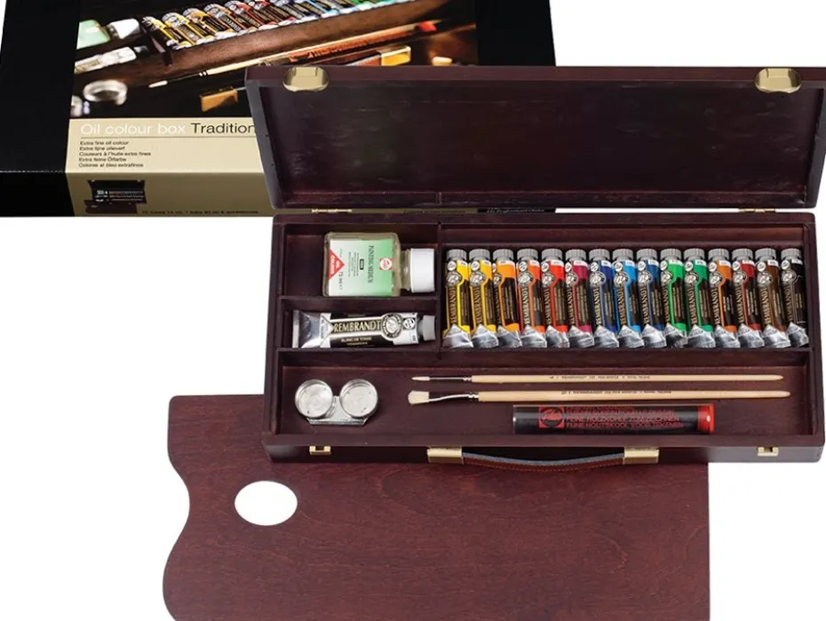 Rembrandt Olje – Traditional Box – Malerkasse