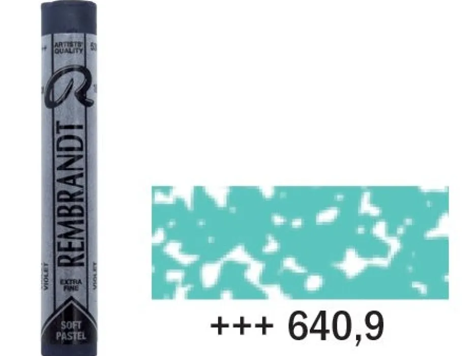Rembrandt Soft Pastel – 640,9 bluish green 9