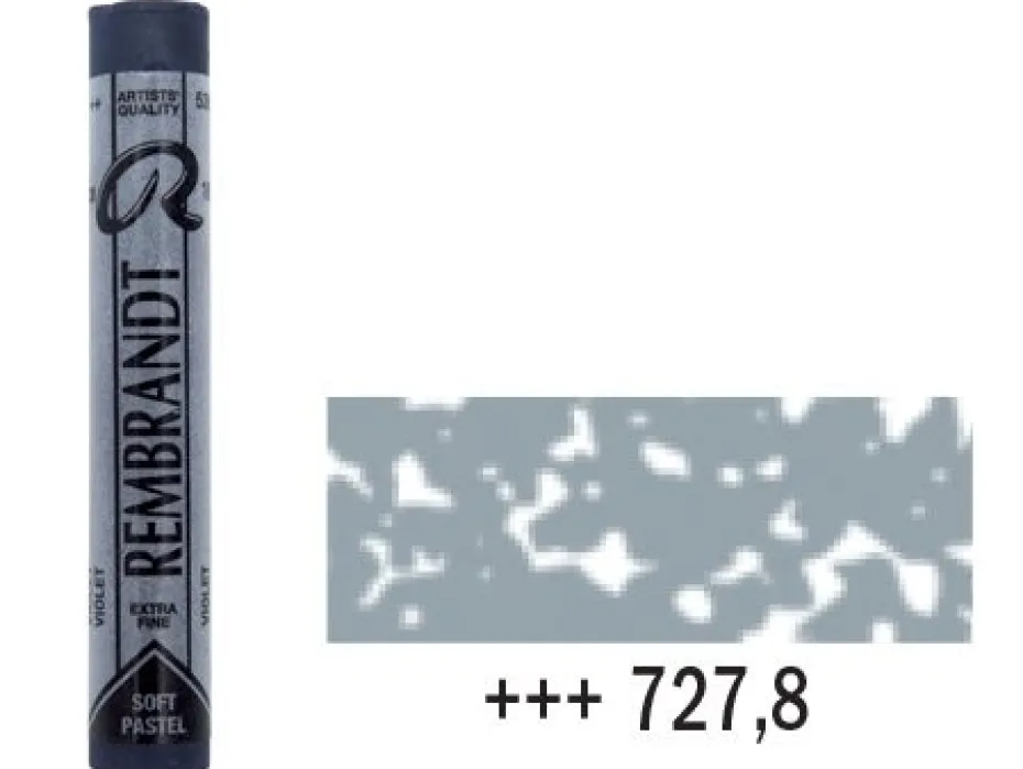 Rembrandt Soft Pastel – 727,8 bluish grey 8