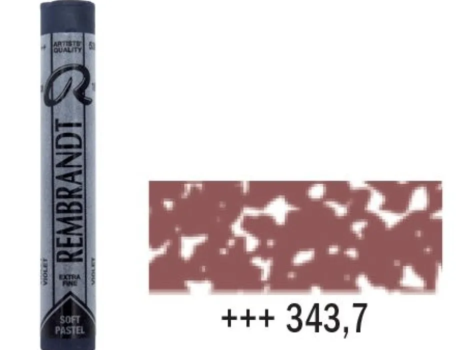 Rembrandt Soft Pastel – 343,7 caput MORTUUM red 7