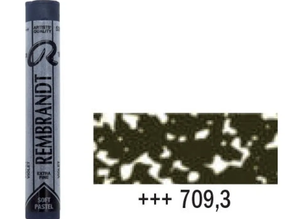 Rembrandt Soft Pastel – 709,3 green grey 3