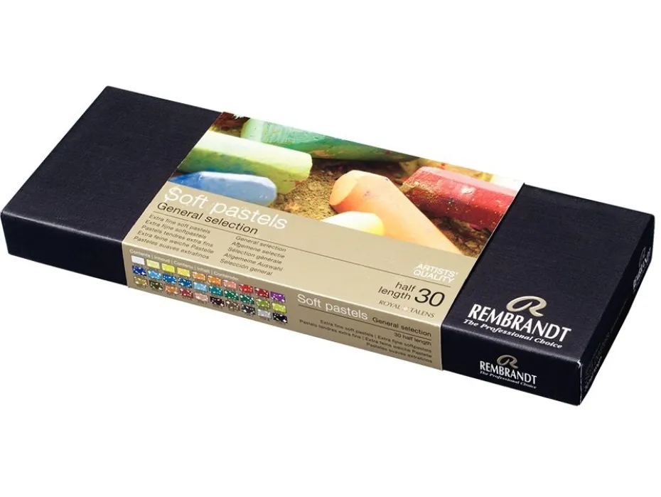 Rembrandt Soft Pastel Half Sett – General Selection – 30