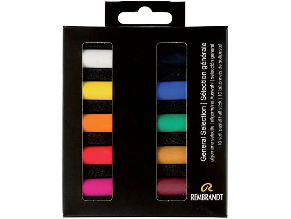 Rembrandt Soft Pastel Half Sett – Set General Selection 10.5