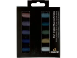 Rembrandt Soft Pastel Half Sett – Set Dark Shades 10.5