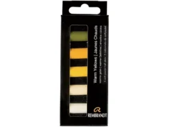 Rembrandt Soft Pastel Half Sett – Set Warm Yellow 5.5