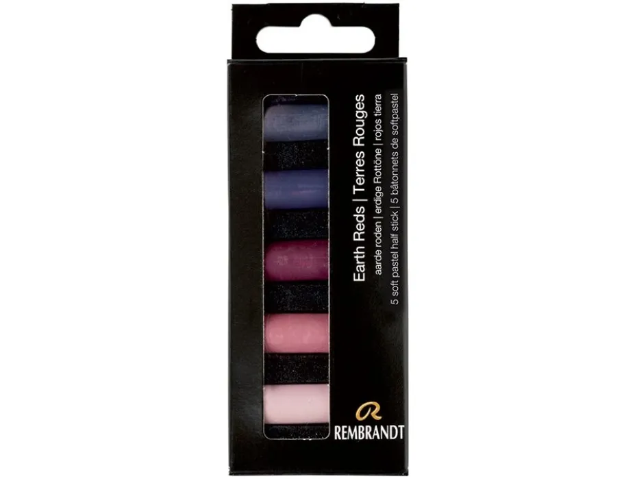 Rembrandt Soft Pastel Half Sett – Set Earth Reds5.5