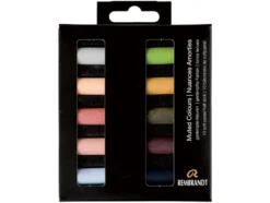 Rembrandt Soft Pastel Half Sett – Set Muted Colours 10.5