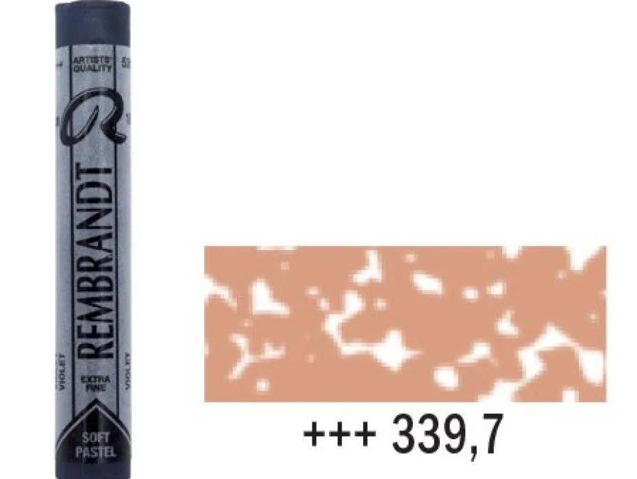 Rembrandt Soft Pastel – 339,7 Light oxide red 7