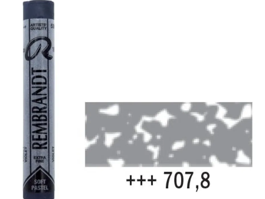 Rembrandt Soft Pastel – 707,8 mouse grey 8
