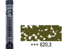 Rembrandt Soft Pastel – 620,3 olive green 3