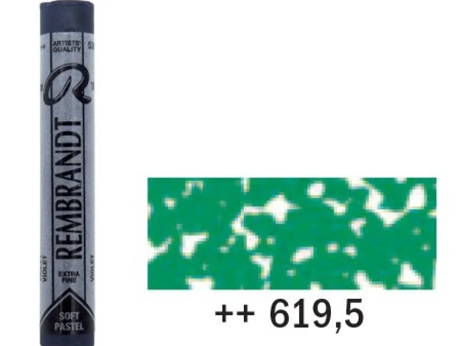 Rembrandt Soft Pastel – 619,5 permanent green DP.5