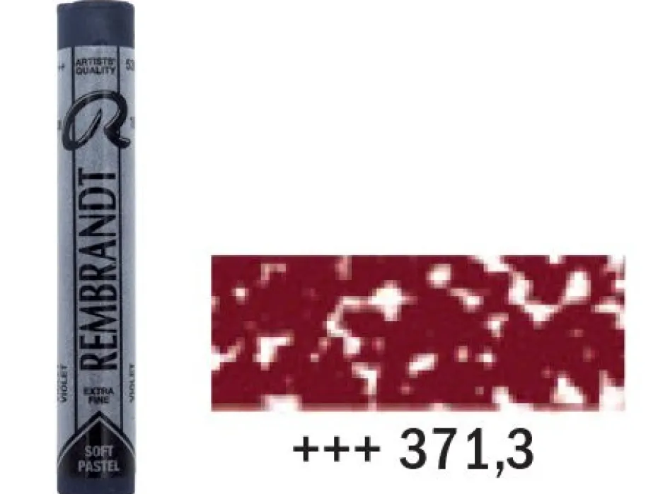 Rembrandt Soft Pastel – 371,3 permanent red DP.3