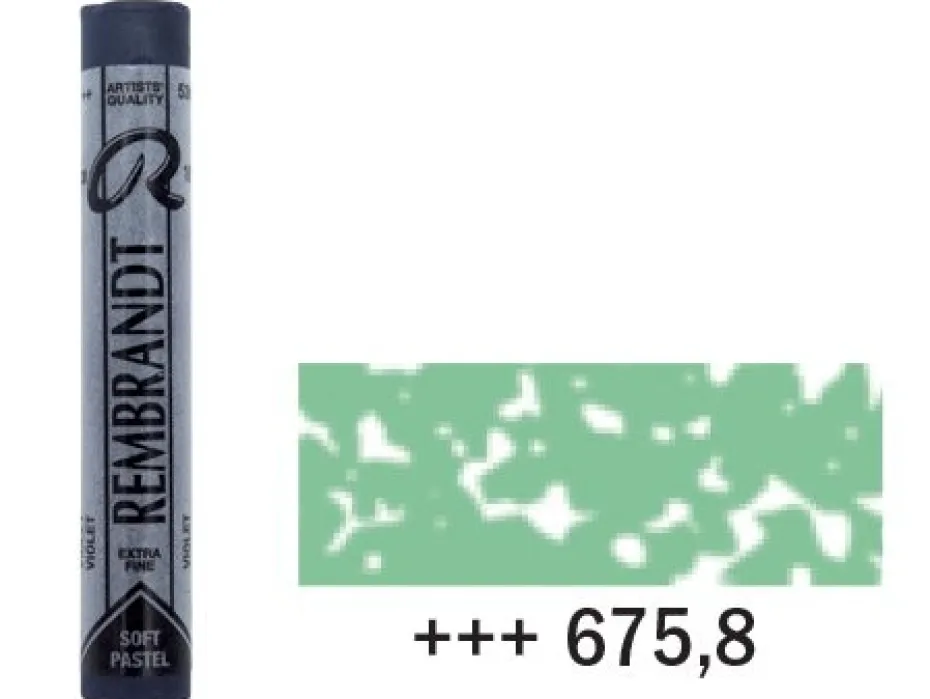 Rembrandt Soft Pastel – 675,8 phthalo green 8