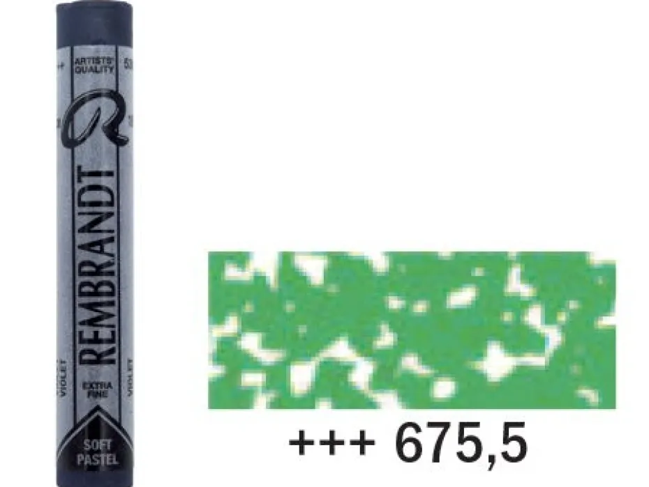 Rembrandt Soft Pastel – 675,5 phthalo green 5