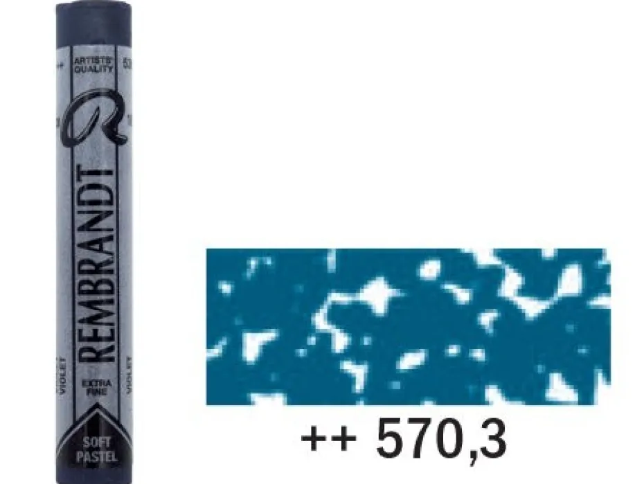 Rembrandt Soft Pastel – 570,3 Phthalo blue 3