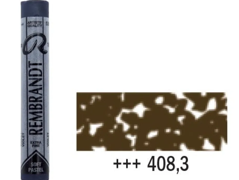 Rembrandt Soft Pastel – 408,3 raw umber 3