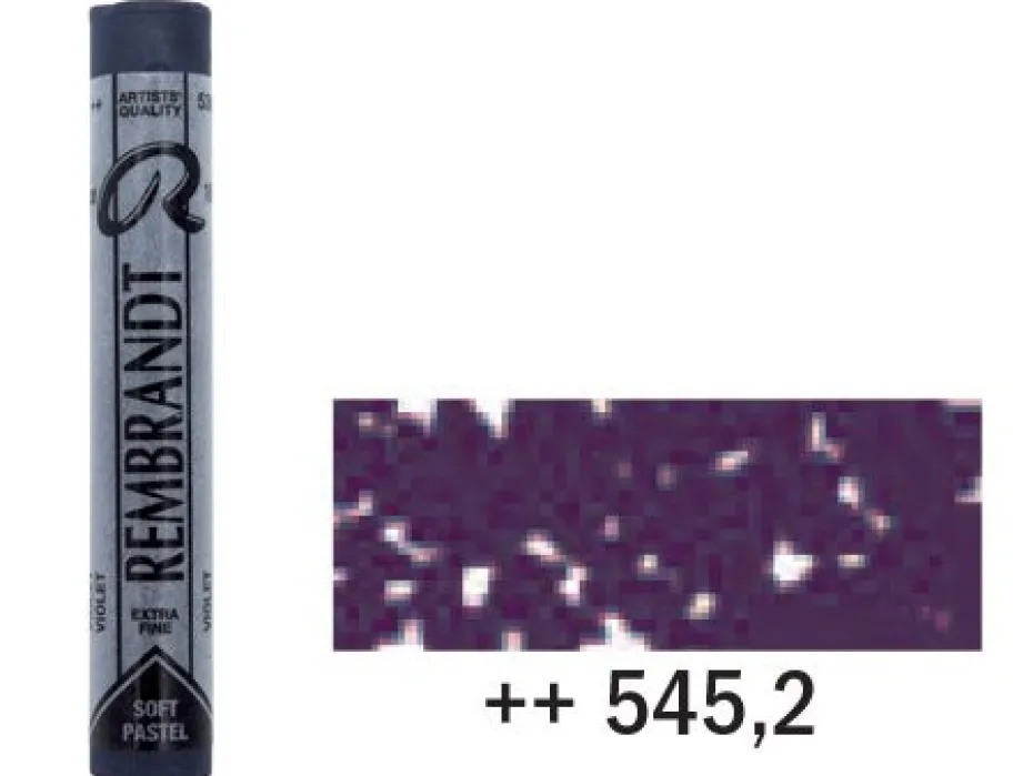 Rembrandt Soft Pastel – 545,2 red violet 2