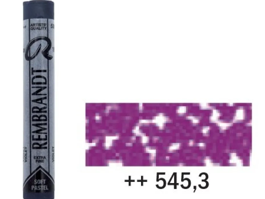 Rembrandt Soft Pastel – 545,3 red violet 3