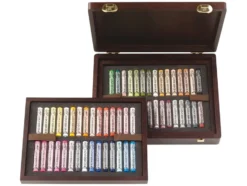 Rembrandt Soft Pastel Sett – De Luxe Box P – 60 farger