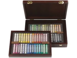 Rembrandt Soft Pastel Sett – De Luxe Box L – 60 farger