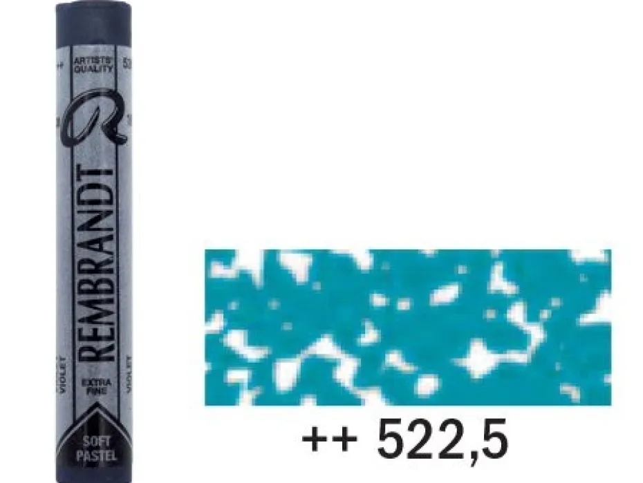 Rembrandt Soft Pastel – 522,5 turquoise blue 5