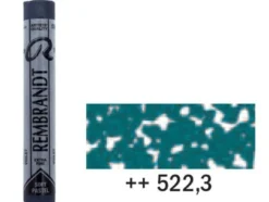 Rembrandt Soft Pastel – 522,3 turquoise blue 3