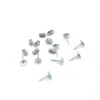 Ørestikk – 6mm 4 par – Sølvfarget