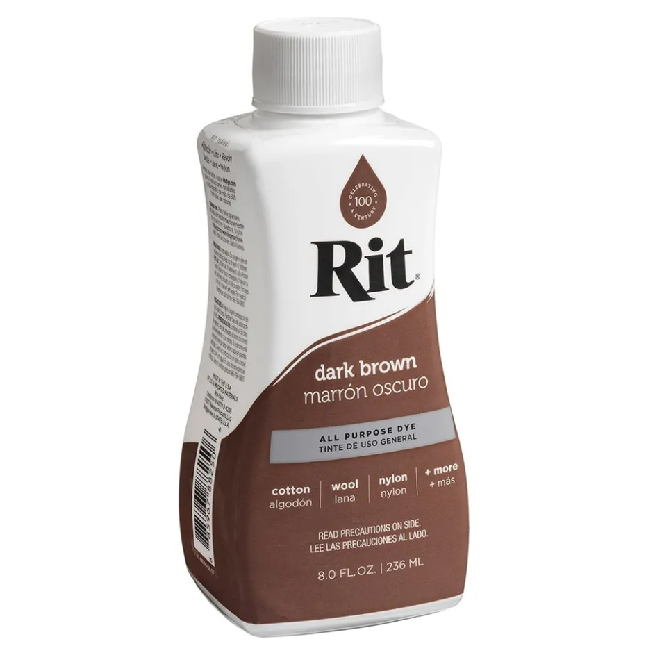 Rit All Purpose Dye Tekstilfarge 236ml – Dark Brown