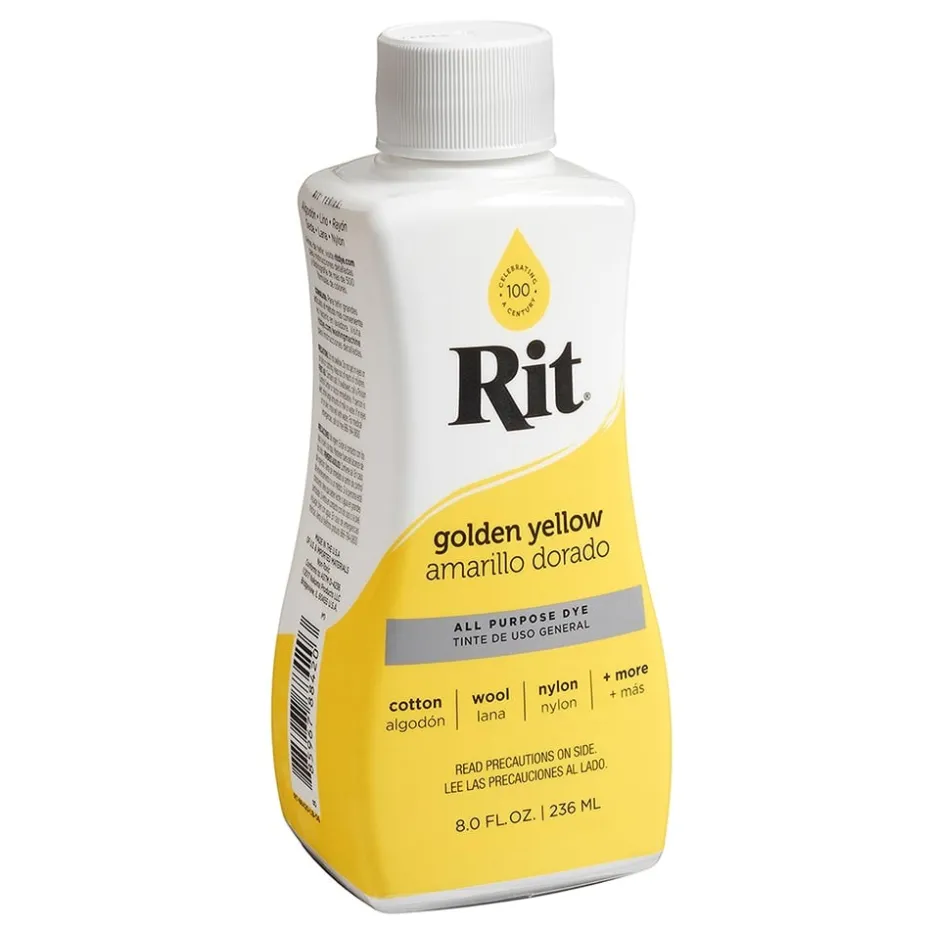 Rit All Purpose Dye Tekstilfarge 236ml – Golden Yellow