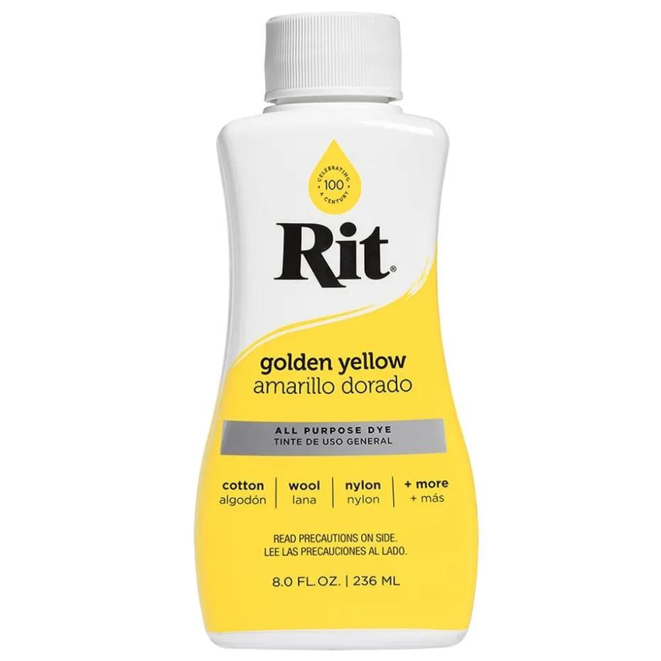 Rit All Purpose Dye Tekstilfarge 236ml – Golden Yellow