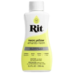 Rit All Purpose Dye Tekstilfarge 236ml – Neon Yellow