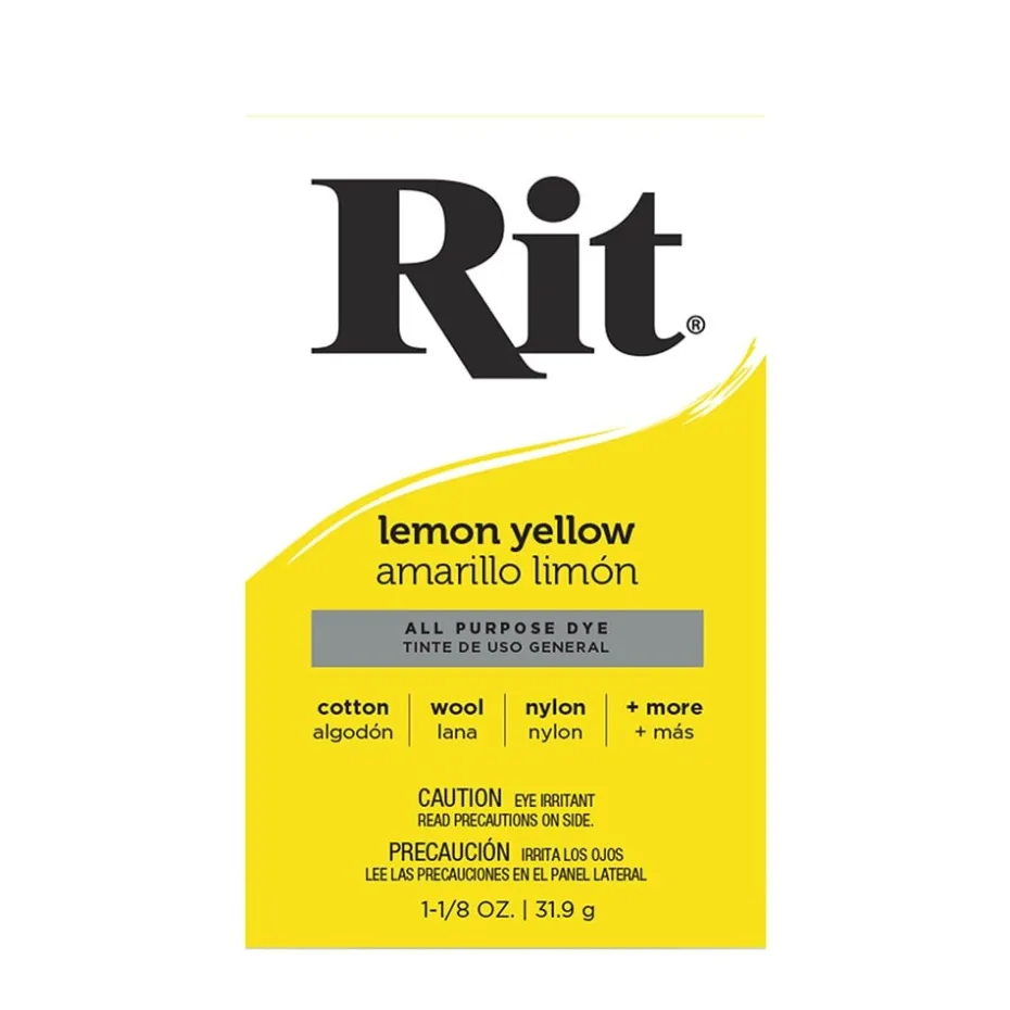Rit All Purpose Dye Tekstilfarge 31,9g – Lemon Yellow