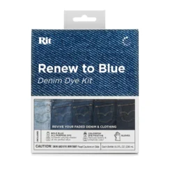 Rit Dye Tekstilfarge Sett – Renew to Blue Dye kit