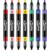 Rit FreeFlow Dual-Tip Markers Sett 7stk – Primary Colors