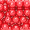 Romerperler 8mm rød 25gr