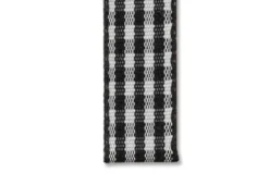 Rutete bånd 10mm – 01 Sort – 10m