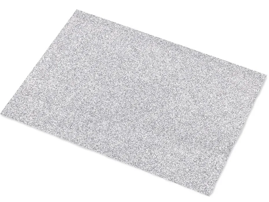 Sadipal Glitterkartong 50x65cm 330g – Sølv