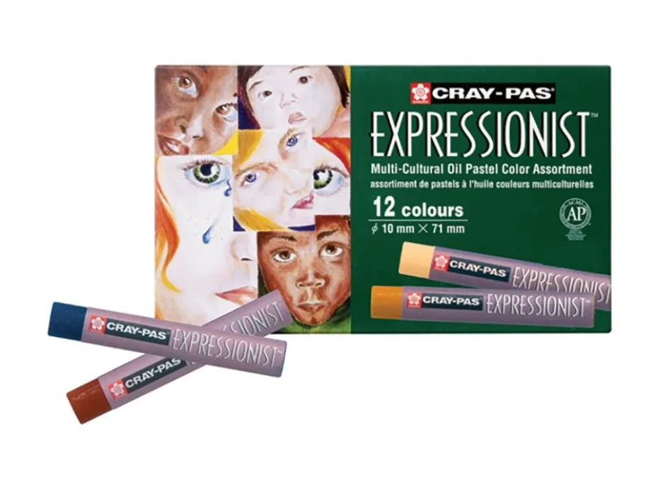 Sakura Cray-Pas Expressionist Oljepastell Multic 12Sett