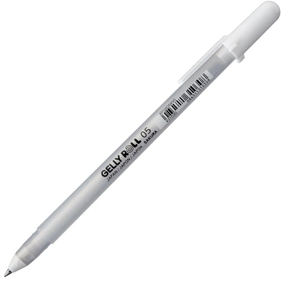 Sakura Gelly Roll Classic 05 Fine 0,3mm – 50 Hvit