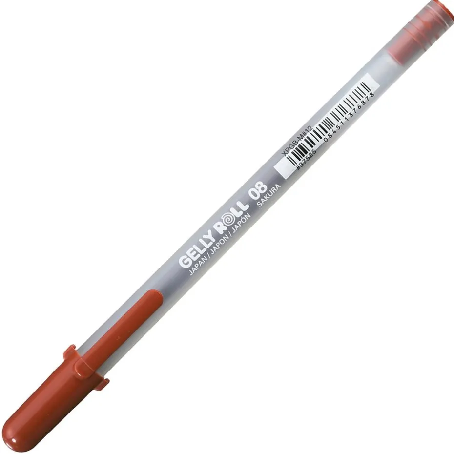 Sakura Gelly Roll Classic 08 Medium 0,4mm – 12 Brown