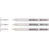 Sakura Gelly Roll Classic – Sett 3stk 05, 08, 10 – 50 Hvit