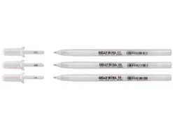 Sakura Gelly Roll Classic – Sett 3stk 05, 08, 10 – 50 Hvit