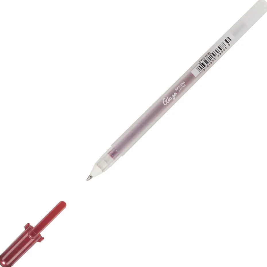 Sakura Gelly Roll Glaze 3D-Roller – 822 Mørk rød
