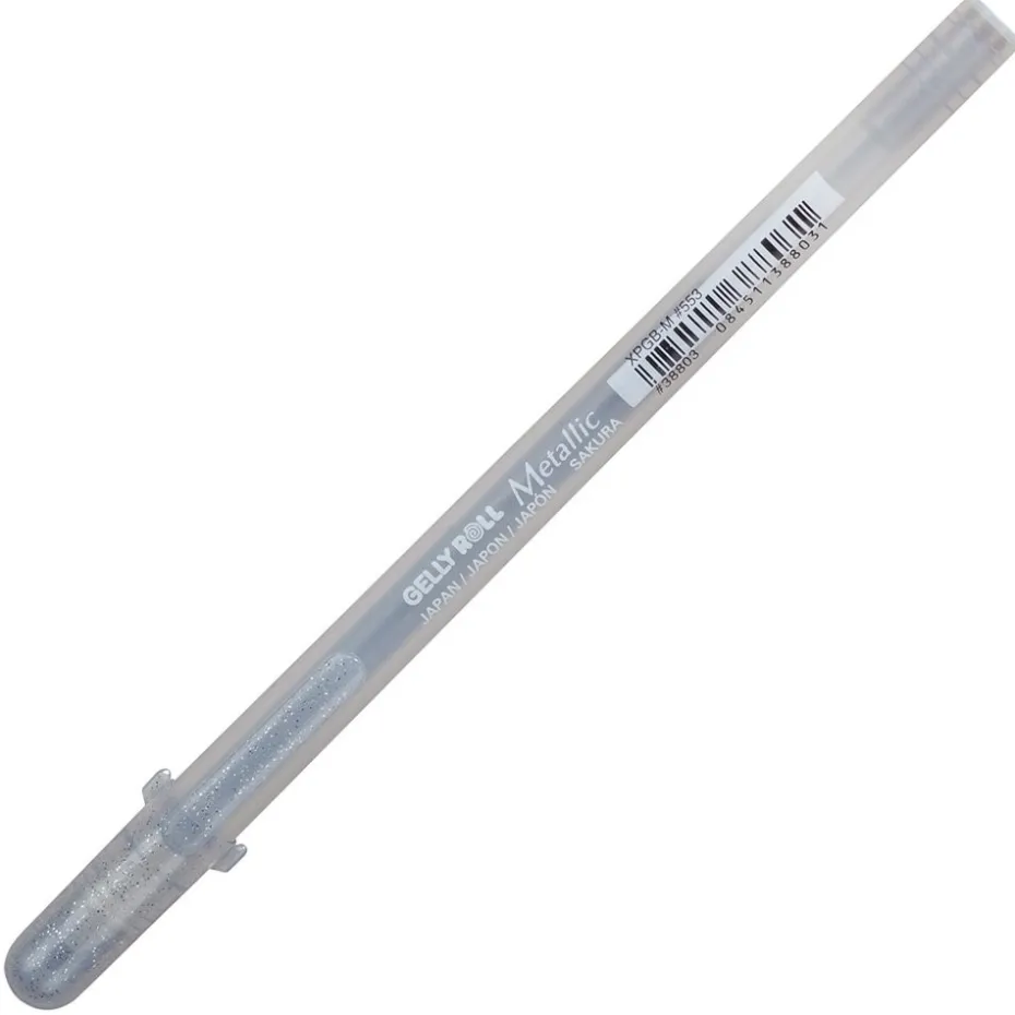 Sakura Gelly Roll Metallic – 553 Sølv