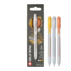 Sakura Gelly Roll Retractable – Metallic Sett 3stk B