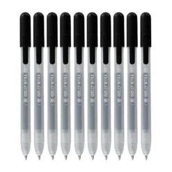 Sakura Gelly Roll Retractable – Classic Sett 10stk Black