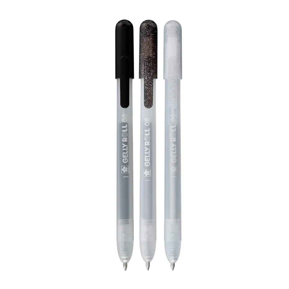 Sakura Gelly Roll Retractable – Mixed sett 3B