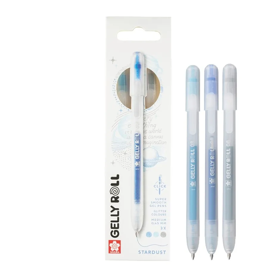 Sakura Gelly Roll Retractable – Stardust Sett 3D