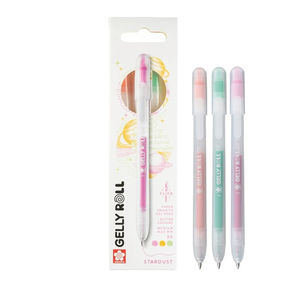 Sakura Gelly Roll Retractable – Stardust Sett 3B